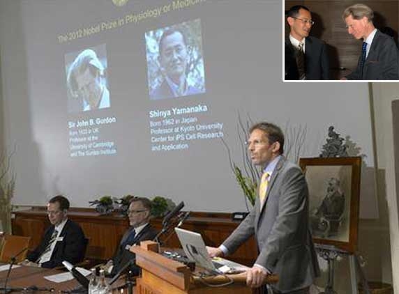British-Japanese scientists bag Nobel Prize