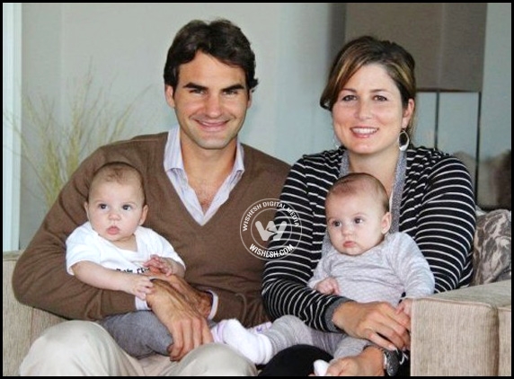 Federer and wife blessed with Twin boys