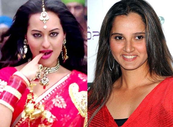 Sania's bond with Sonakshi - a promotional stunt???