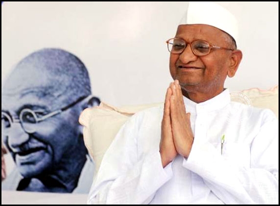 Anna Hazare Hunger Strike Reaches Third Day