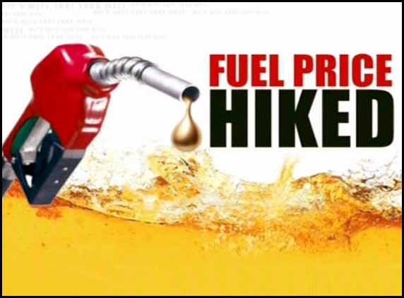 Fuel prices hiked