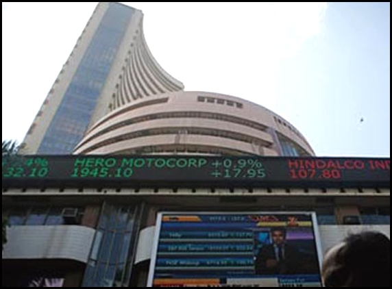 Sensex falls over 350 points