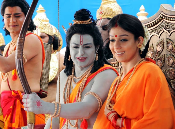 Sri Rama Rajyam shines at Nandi awards