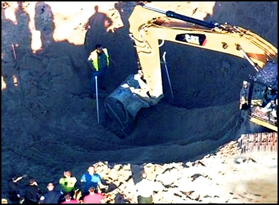Child buried in sand beyond 3 hours survives