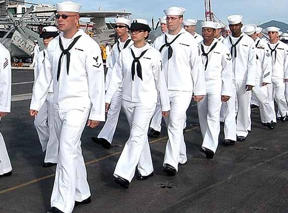 Women in good numbers enroll for US Navy!!