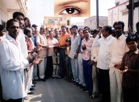 Village of 2800 vows to donate eyes