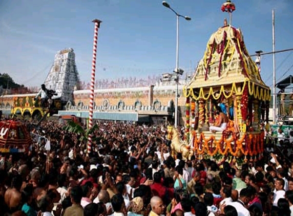 Annual Brahmotsavams on Tirumala