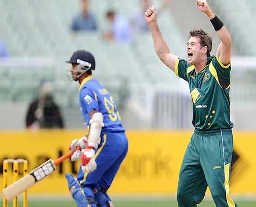 Australia's Christian takes hat-trick against Sri Lanka