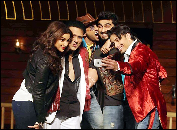 Ranveer Singh, Arjun Kapoor, Parineeti at &#039;Nakhriley&#039; song launch