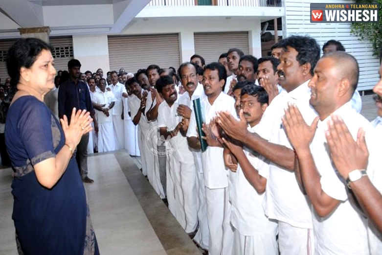 New Wish by AIADMK Leaders for Sasikala