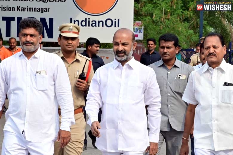 Bandi Sanjay Kumar released from Jail