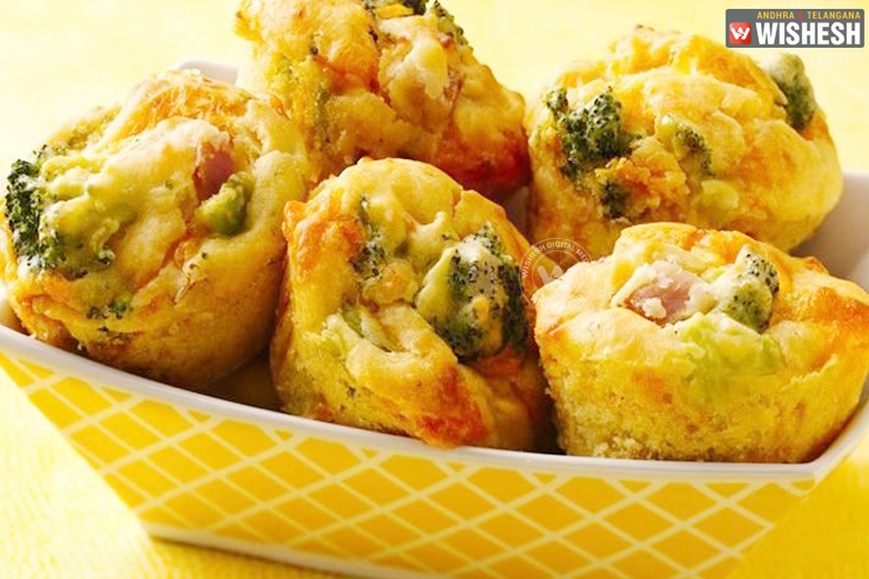 Broccoli Cheddar Bites Recipe