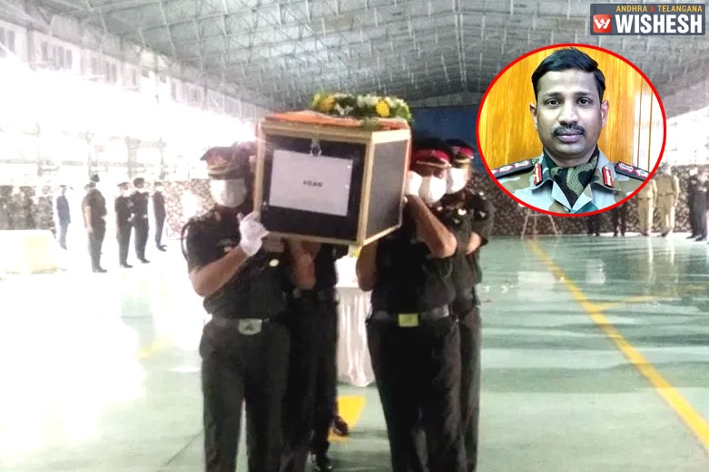 Colonel Santosh's Last Rites Today