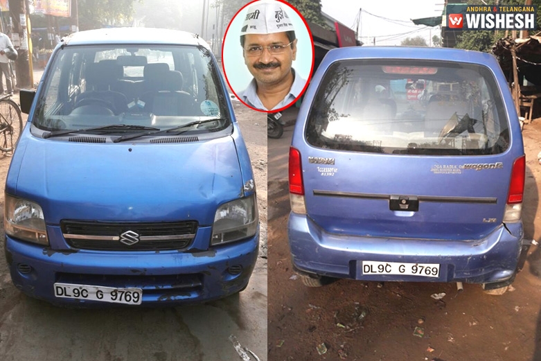 Delhi CM Kejriwal’s Lost Car Found In Ghaziabad