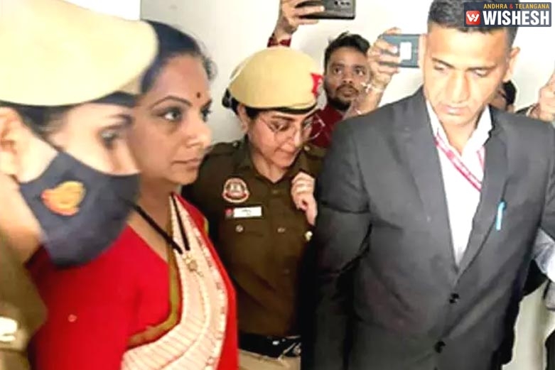 ED raids on the relatives premises of Kavitha