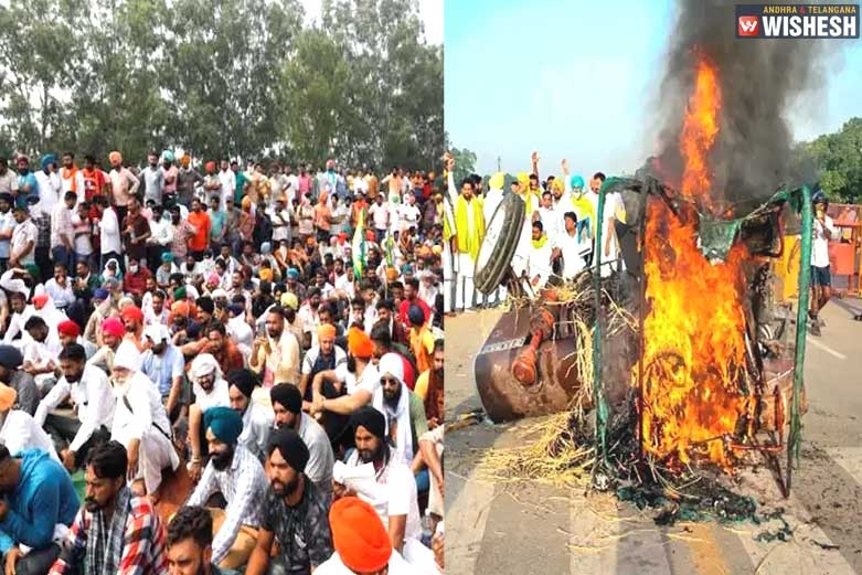Farmers Continue Protests Across The Nation Against Three Farm Laws