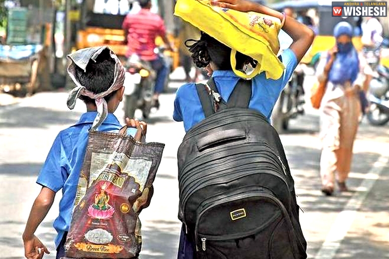Heat Wave in AP: Half Day Schools Extended