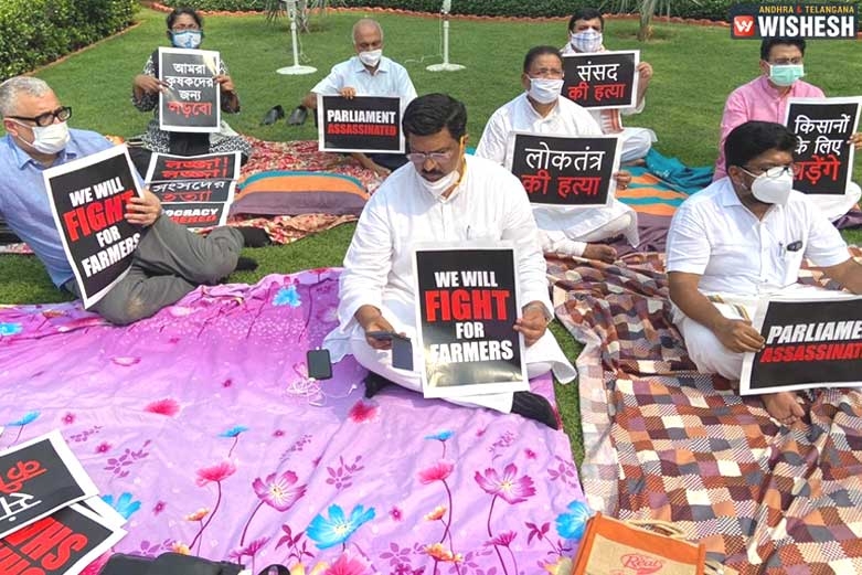 Eight MPs Suspended from Parliament: They Refuse to Leave the Premises