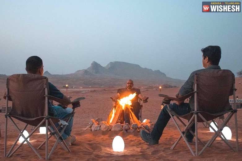 Mahesh Shooting for an Action Chase in UAE