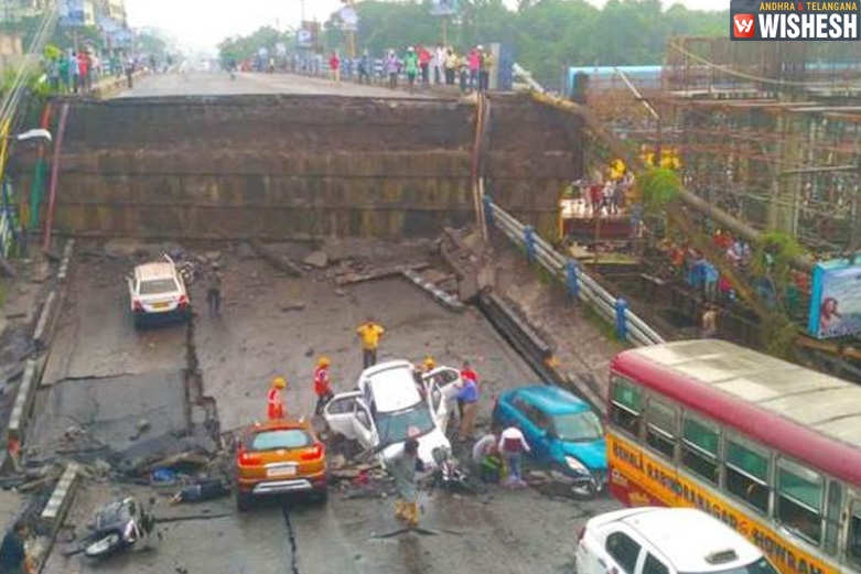 Kolkata's Majerhat Bridge Collapsed: One Dead And 21 Injured