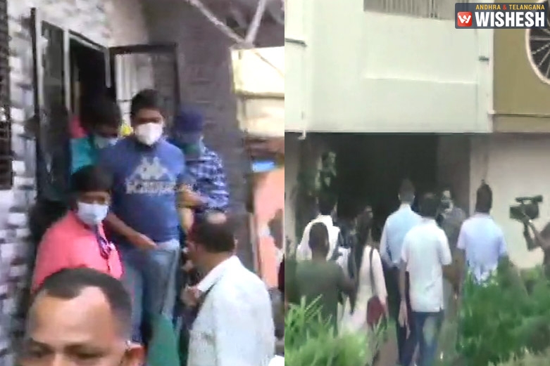 NCB Conducts Raids On Rhea Chakraborty's Residence
