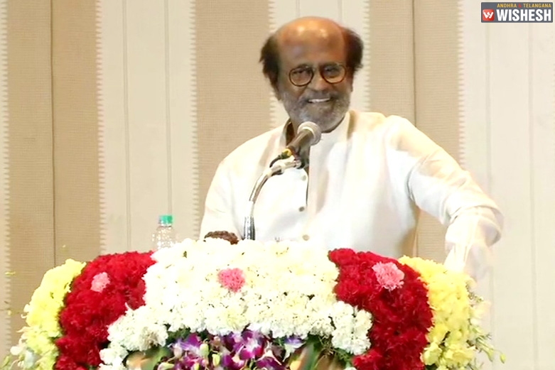 Not here to turn Chief Minister says, Rajinikanth