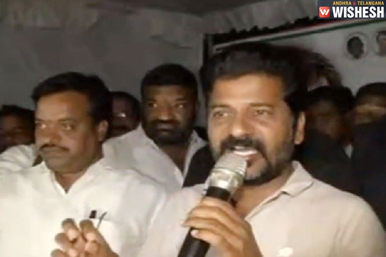 KCR Using Muscle And Is Scared To Lose Says Revanth Reddy