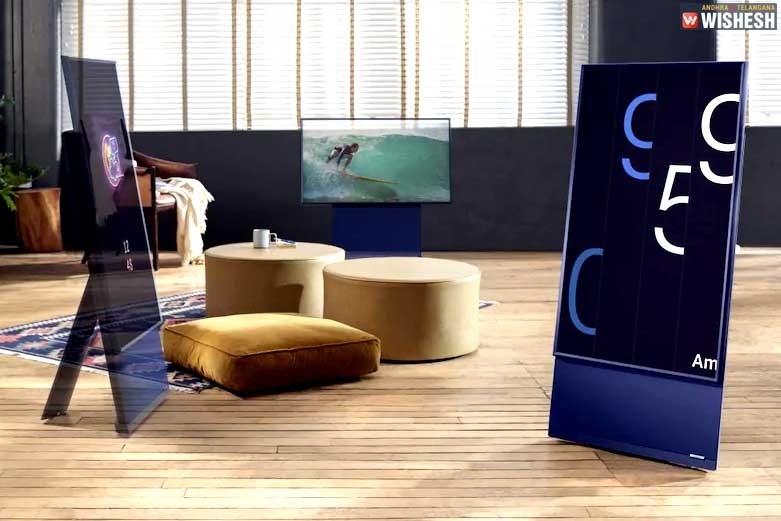 Samsung Sero Rotating 4K QLED TV Launched in India