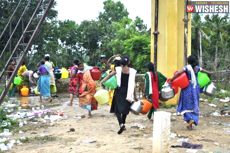 Acute water shortage in Naidu’s constituency
