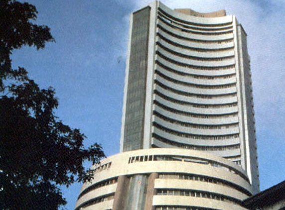 Sensex high up before Union Budget