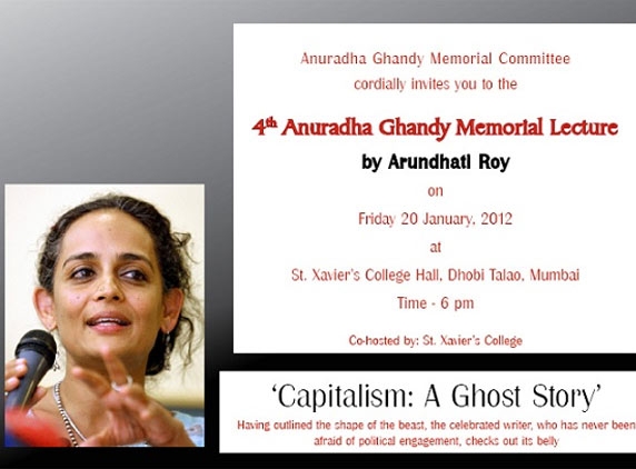Anna’s campaign is corporate sponsored: Arundhati Roy