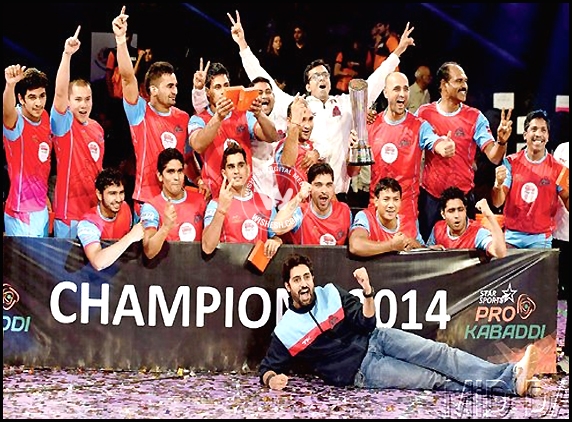 Jaipur Pink Panthers win Pro-Kabaddi title