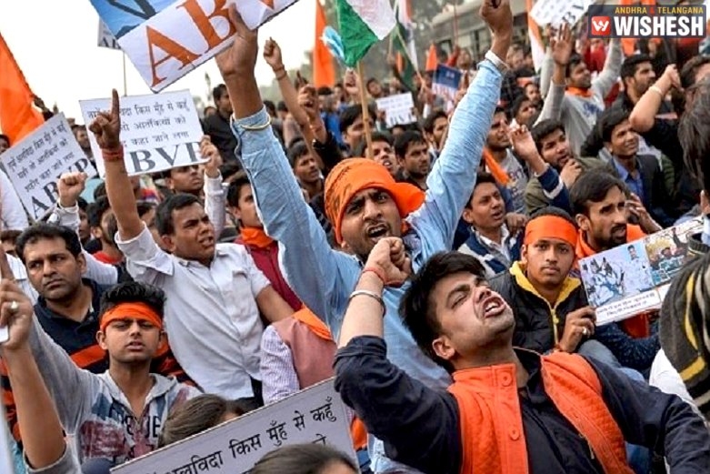 ABVP complaints against JNU official, for permitting Afzal Guru event