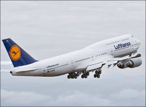 Lufthansa's newest Boeing (747-8) to ply between Delhi and Frankfurt