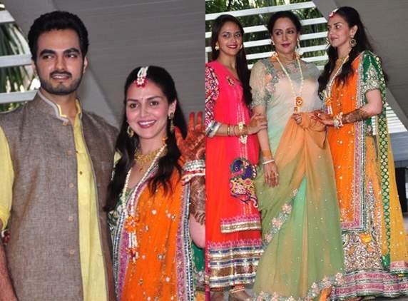 SLIDESHOW: Esha's wedding festivities