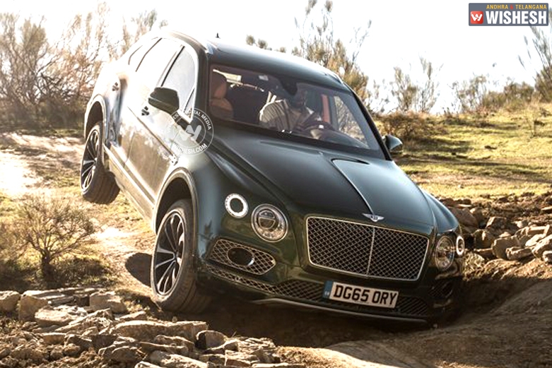 Bentley Bentayga in India at Rs. 3.85 crore