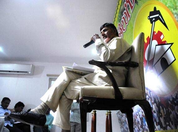 Diesel Price hike: TDP protests