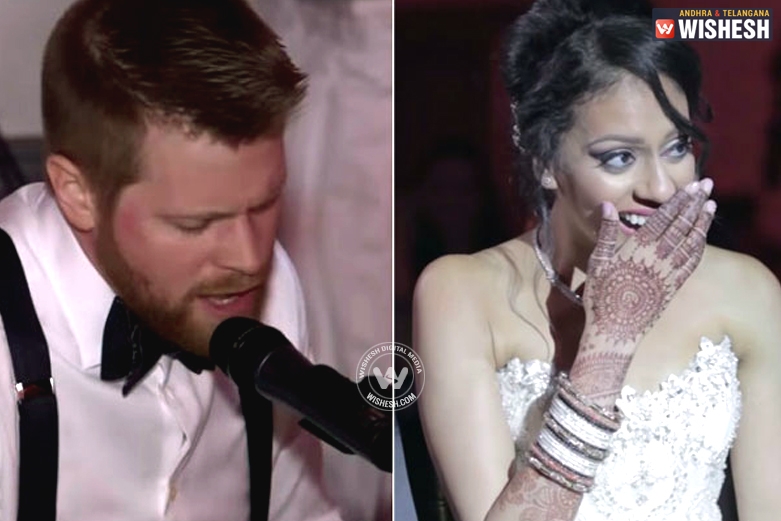 Tum hi ho: Canadian groom sings to Indian bride