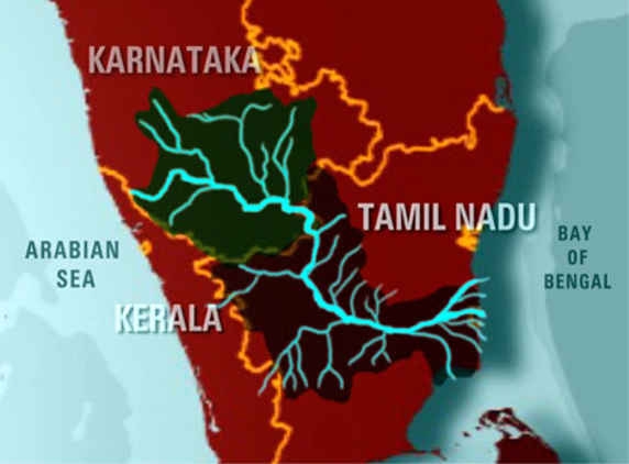 Water struggle by Tamil Nadu