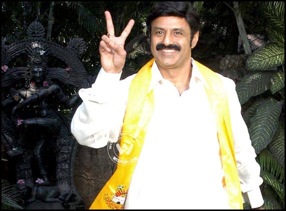 Balakrishna files nomination from Hindupur