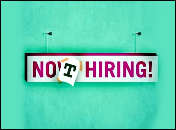 Hiring in India points downwards