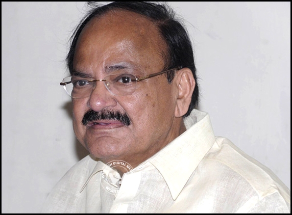 Venkaiah Naidu takes charge