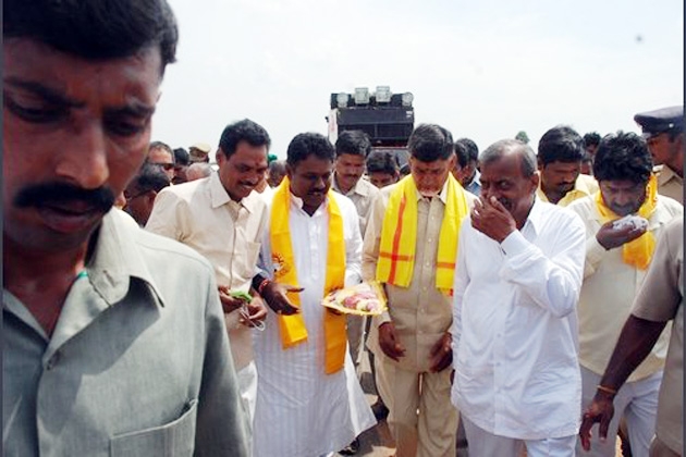 Babu relaxes not with pain but for fervent appeals!