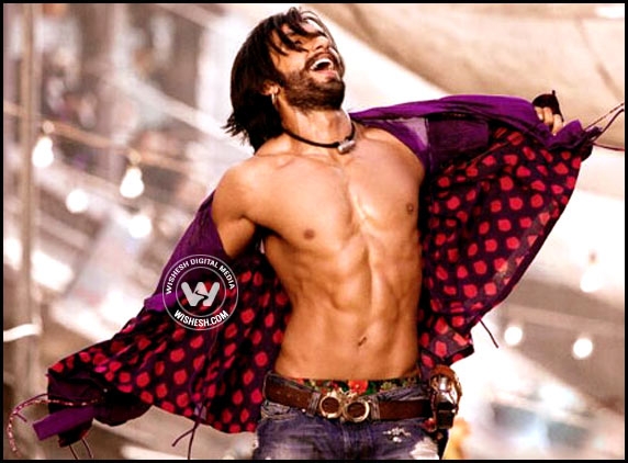 Ranveer's stripping act grabs attention