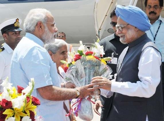 Narendra's open challenge to Mamnohan Singh