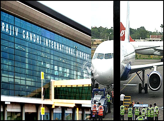Many Flights Cancelled By Hyderabad Airport