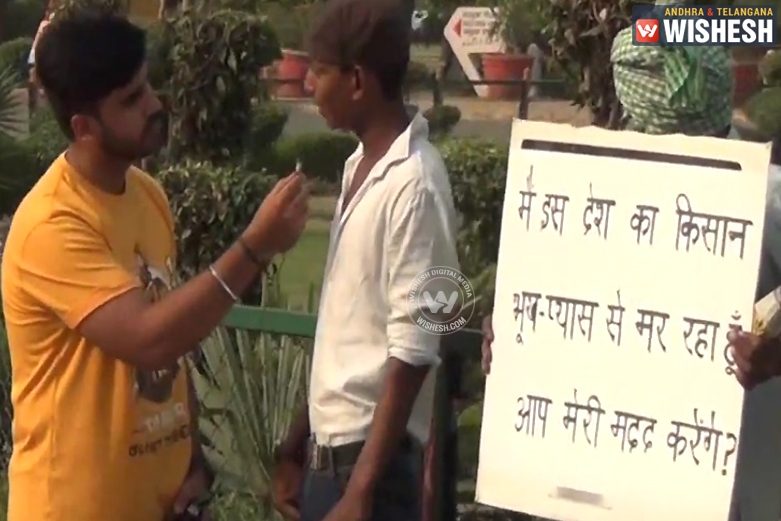 Social experiment: Hungry farmer seeking help