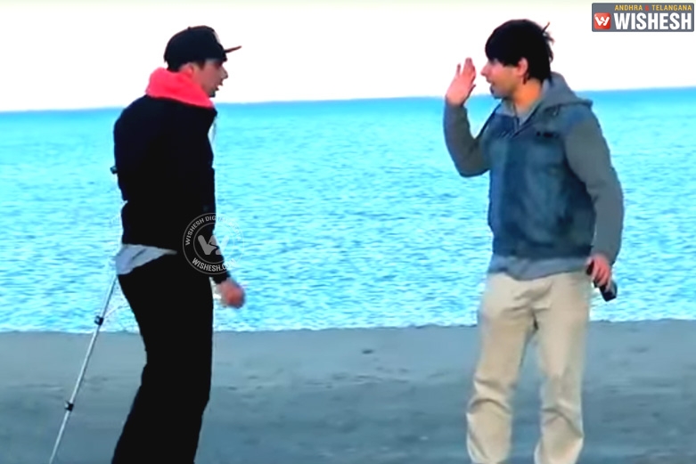 Prank: Spitting on public
